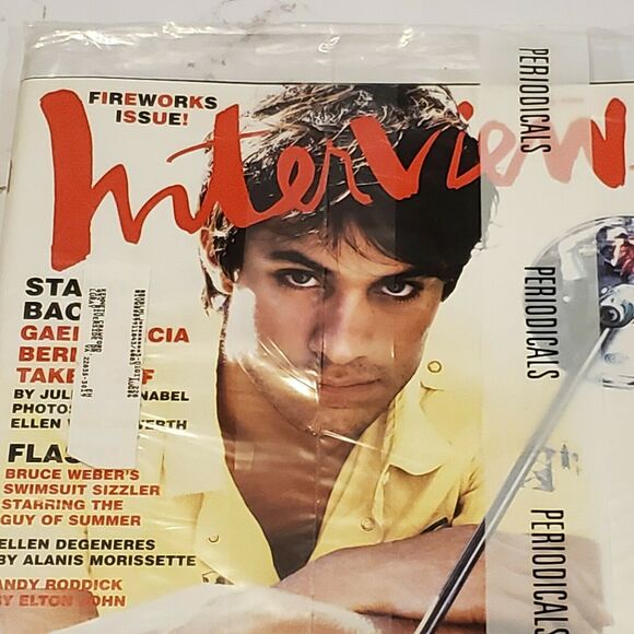 NEW Interview Magazine Gael Garcia July 2003 Factory Sealed - Picture 2 of 4